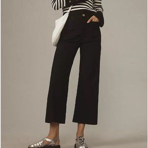 Maeve Black Cropped Pants